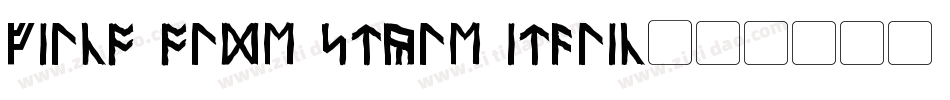 Filco Olde Style Italic字体转换